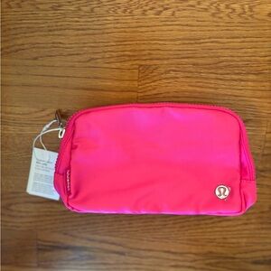 Lululemon pink everywhere belt bags NWT